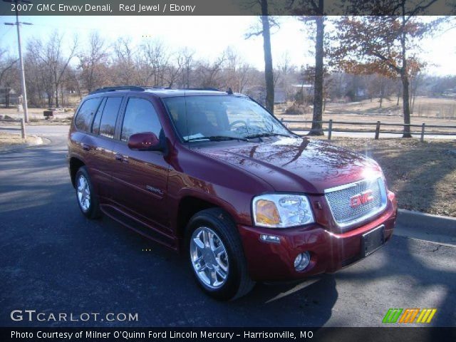 2007 GMC Envoy Denali in Red Jewel