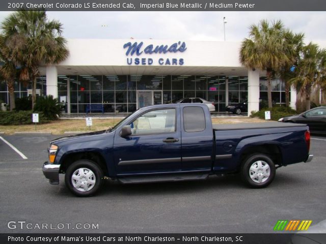 2007 Chevrolet Colorado LS Extended Cab in Imperial Blue Metallic