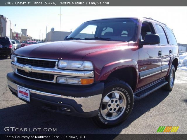 2002 Chevrolet Tahoe LS 4x4 in Redfire Metallic
