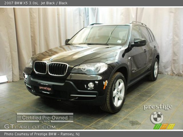 2007 BMW X5 3.0si in Jet Black