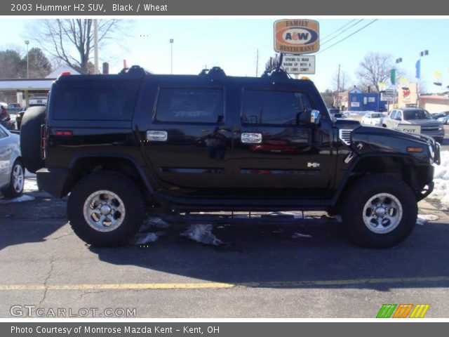 2003 Hummer H2 SUV in Black