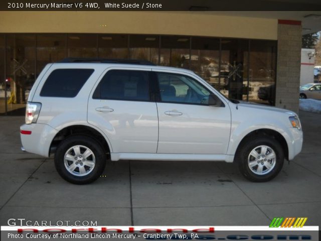 2010 Mercury Mariner V6 4WD in White Suede