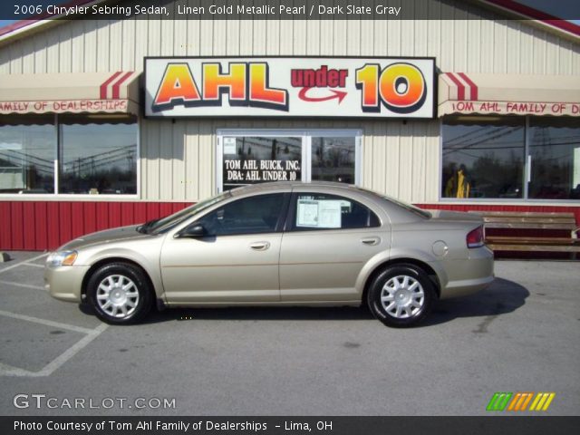2006 Chrysler Sebring Sedan in Linen Gold Metallic Pearl