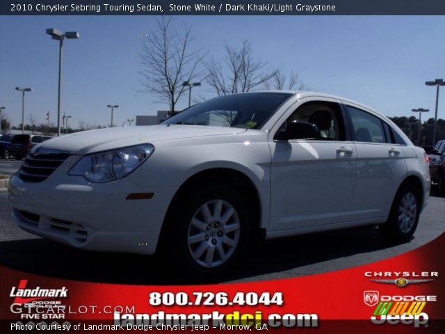 2010 Chrysler Sebring Touring Sedan in Stone White