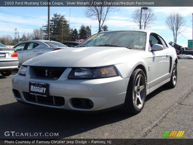 2003 Ford Mustang Cobra Coupe in Silver Metallic