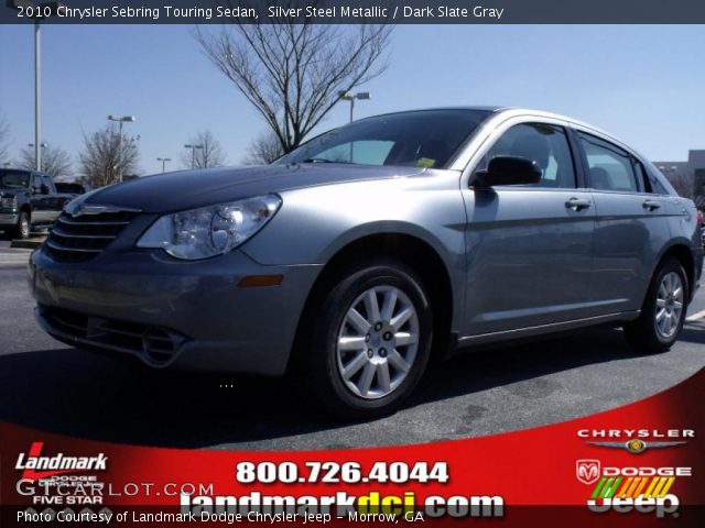2010 Chrysler Sebring Touring Sedan in Silver Steel Metallic