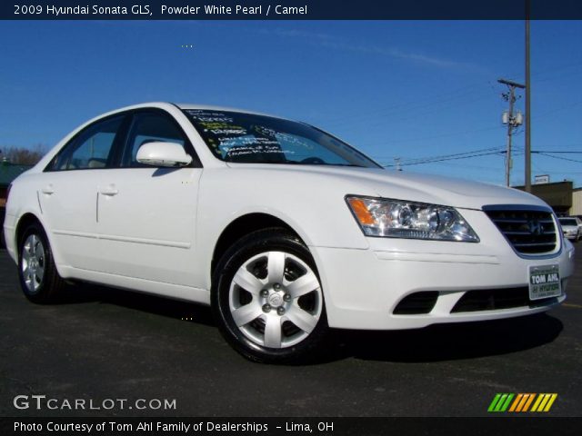 2009 Hyundai Sonata GLS in Powder White Pearl