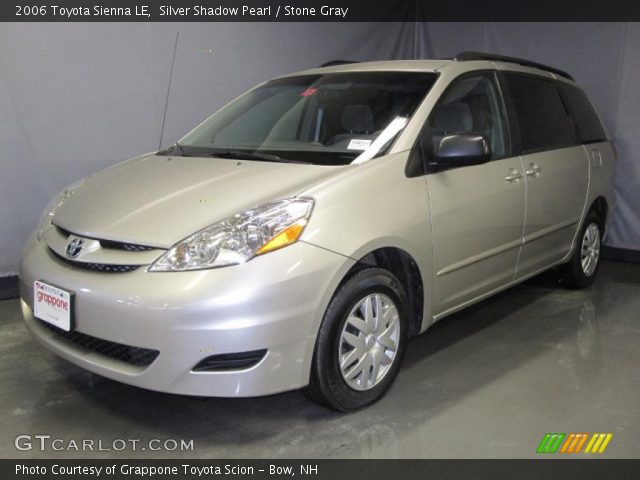 2006 Toyota Sienna LE in Silver Shadow Pearl
