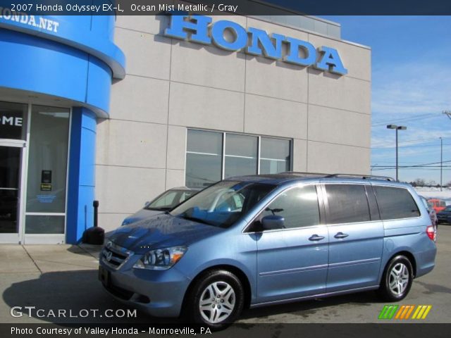 2007 Honda Odyssey EX-L in Ocean Mist Metallic
