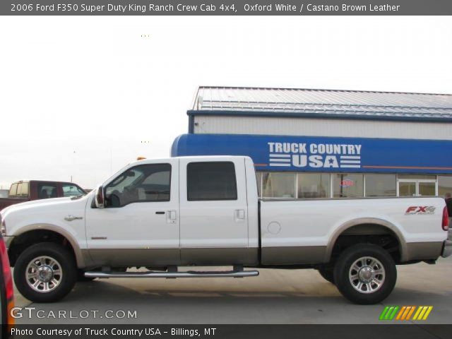 2006 Ford F350 Super Duty King Ranch Crew Cab 4x4 in Oxford White