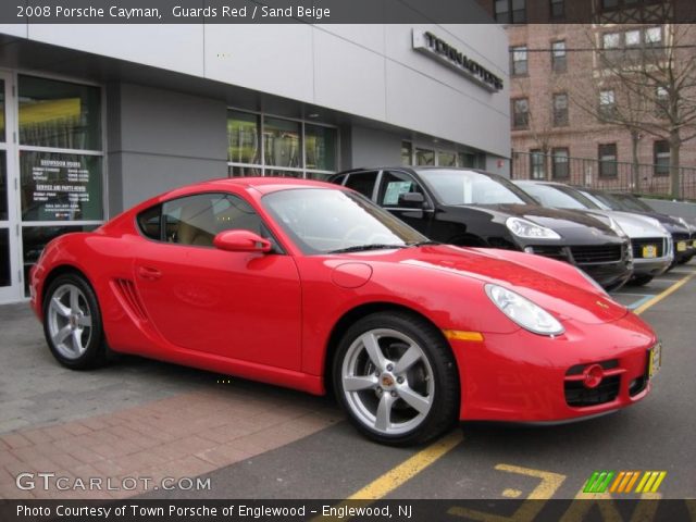 2008 Porsche Cayman  in Guards Red
