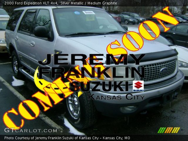 2000 Ford Expedition XLT 4x4 in Silver Metallic