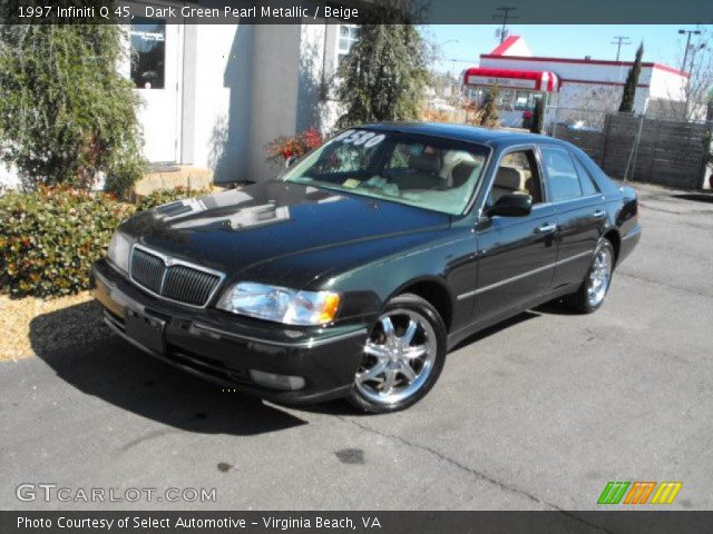 1997 Infiniti Q 45 in Dark Green Pearl Metallic