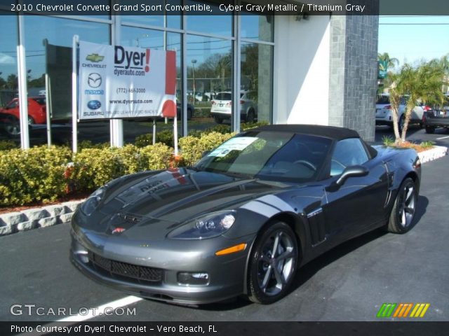 2010 Chevrolet Corvette Grand Sport Convertible in Cyber Gray Metallic
