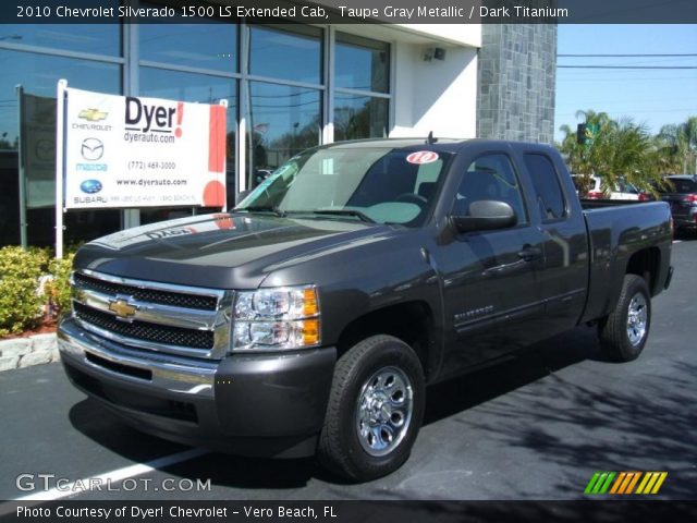 2010 Chevrolet Silverado 1500 LS Extended Cab in Taupe Gray Metallic