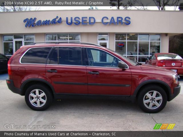 2004 Volvo XC90 2.5T AWD in Ruby Red Metallic