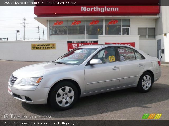 2009 Hyundai Sonata GLS in Bright Silver
