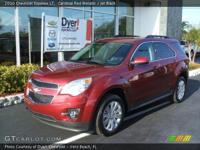 2010 Chevrolet Equinox LT in Cardinal Red Metallic
