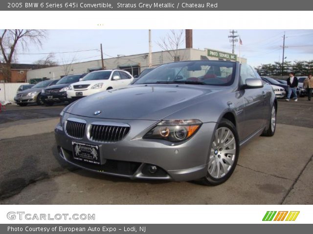 2005 BMW 6 Series 645i Convertible in Stratus Grey Metallic