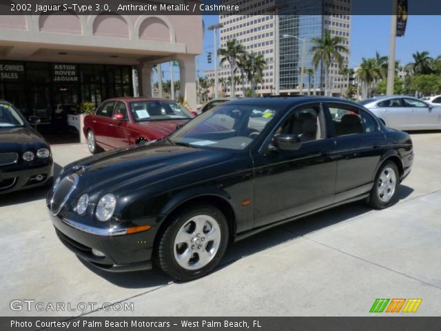 2002 Jaguar S-Type 3.0 in Anthracite Metallic