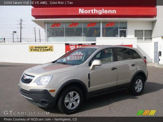 2009 Saturn VUE XE V6 AWD in Gold Mist
