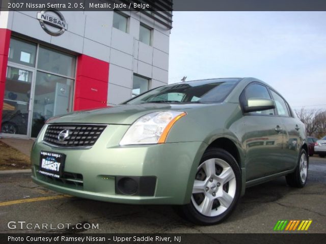 2007 Nissan Sentra 2.0 S in Metallic Jade
