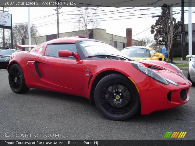 2007 Lotus Exige S in Ardent Red