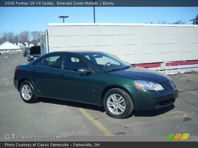 2006 Pontiac G6 V6 Sedan in Emerald Green Metallic