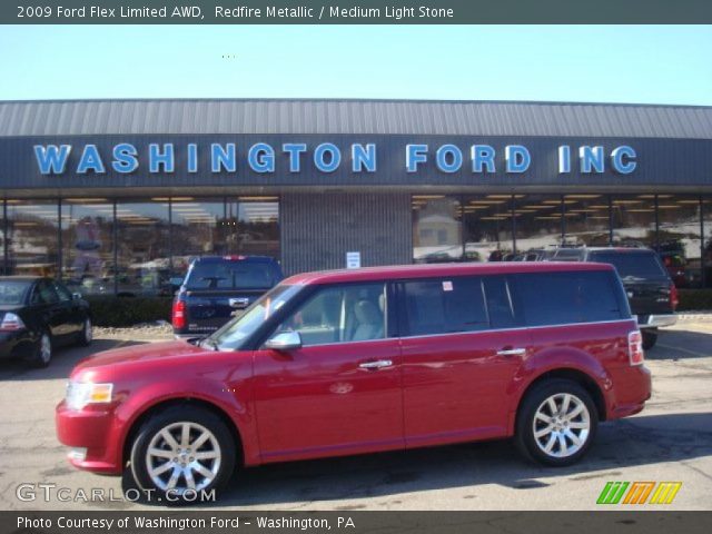 2009 Ford Flex Limited AWD in Redfire Metallic