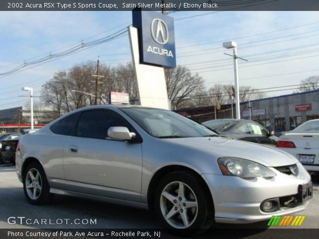 2002 Acura RSX Type S Sports Coupe in Satin Silver Metallic