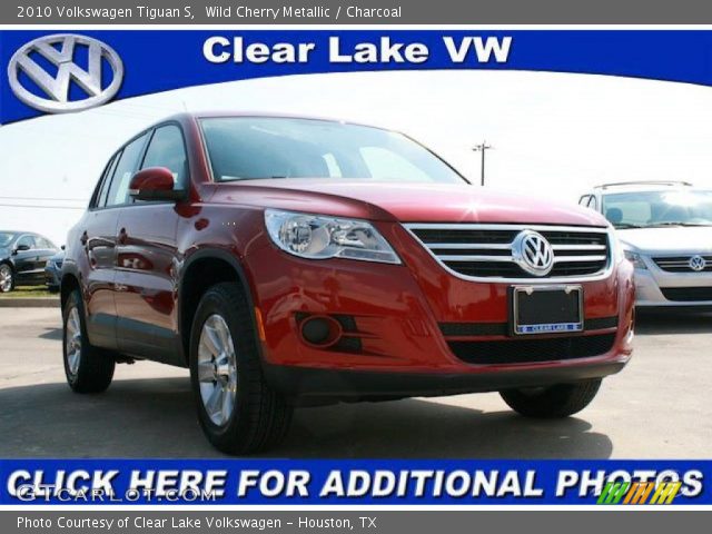 2010 Volkswagen Tiguan S in Wild Cherry Metallic