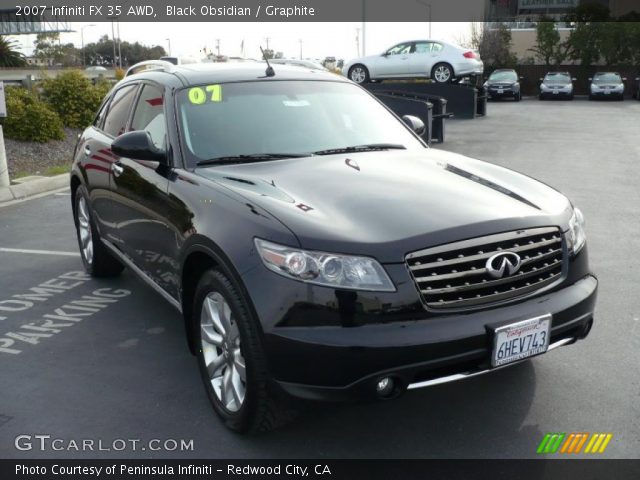 2007 Infiniti FX 35 AWD in Black Obsidian