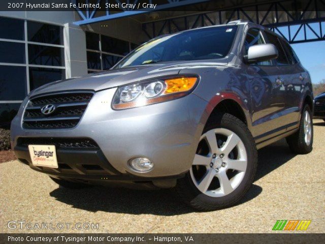 2007 Hyundai Santa Fe Limited in Steel Gray