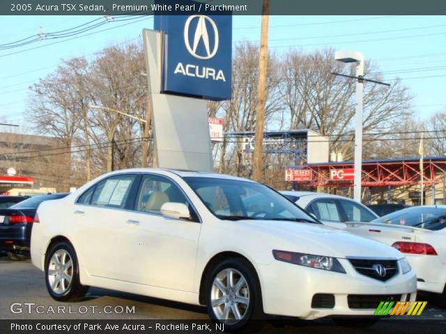2005 Acura TSX Sedan in Premium White Pearl