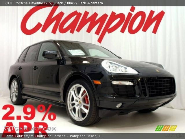 2010 Porsche Cayenne GTS in Black