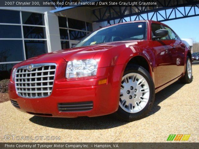 2007 Chrysler 300  in Inferno Red Crystal Pearlcoat