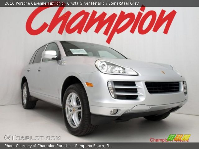 2010 Porsche Cayenne Tiptronic in Crystal Silver Metallic