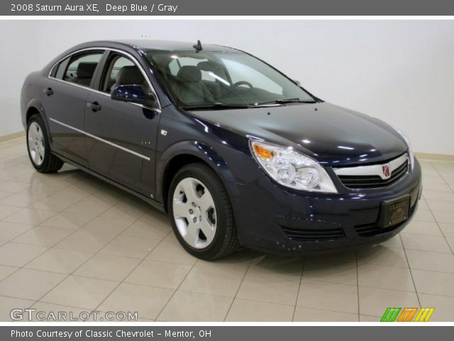 2008 Saturn Aura XE in Deep Blue