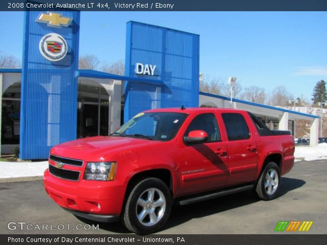 2008 Chevrolet Avalanche LT 4x4 in Victory Red