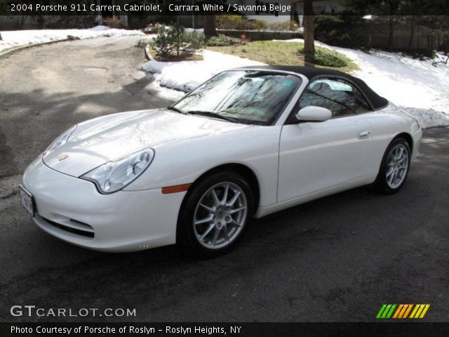 2004 Porsche 911 Carrera Cabriolet in Carrara White