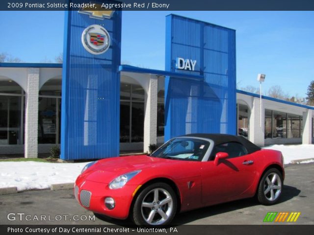 2009 Pontiac Solstice Roadster in Aggressive Red