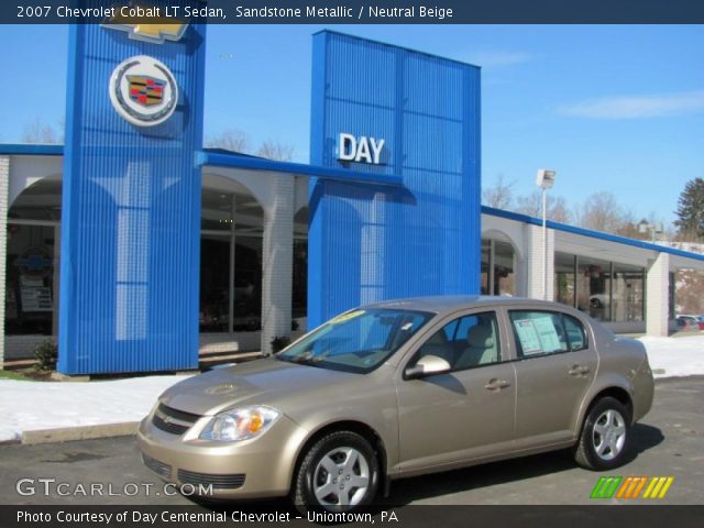 2007 Chevrolet Cobalt LT Sedan in Sandstone Metallic