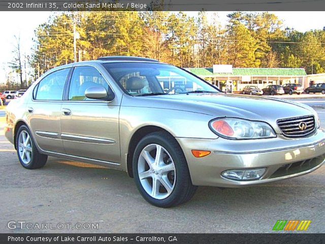 2002 Infiniti I 35 in Golden Sand Metallic