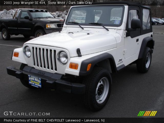 2003 Jeep Wrangler SE 4x4 in Stone White