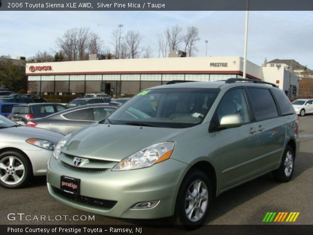 2006 Toyota Sienna XLE AWD in Silver Pine Mica