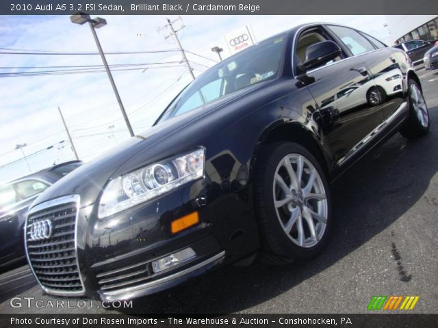 2010 Audi A6 3.2 FSI Sedan in Brilliant Black