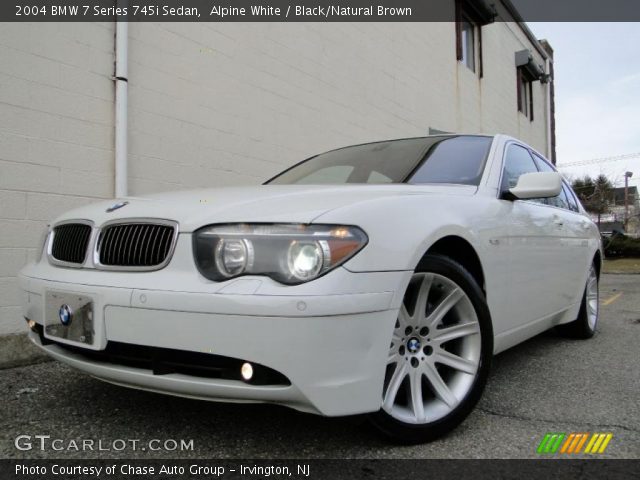 2004 BMW 7 Series 745i Sedan in Alpine White