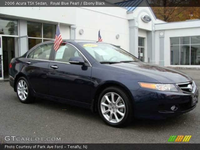 2006 Acura TSX Sedan in Royal Blue Pearl