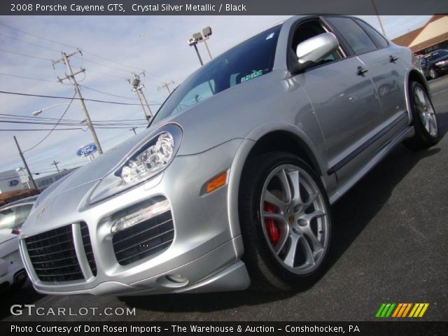 2008 Porsche Cayenne GTS in Crystal Silver Metallic