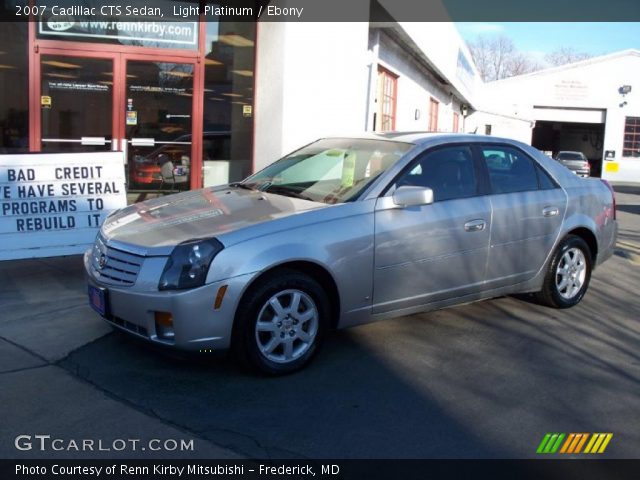 2007 Cadillac CTS Sedan in Light Platinum